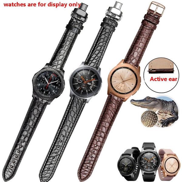 watch bands real crocodile skin strap black brown wristband fit samsung galaxy gear s2/s3/s4 sport smart accessories
watch bands real crocodile skin strap black brown wristband fit samsung galaxy gear s2/s3/s4 sport smart accessories