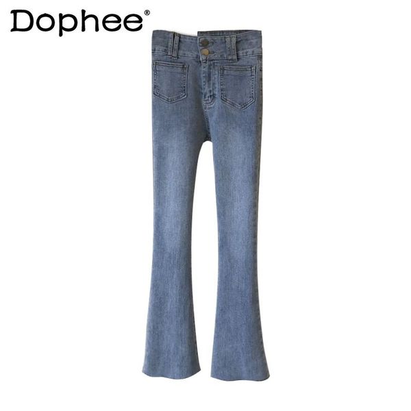 high waist jeans for women 2021 spring and summer lengthened flare pants slim fit slimming draping denim trousers women's, Blue
high waist jeans for women 2021 spring and summer lengthened flare pants slim fit slimming draping denim trousers women's, Blue
