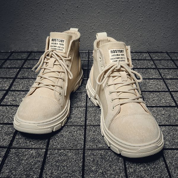 mens casual shoes fall/winter new trend mens shoes korean version joker shoes mens fashion tooling party, Black
mens casual shoes fall/winter new trend mens shoes korean version joker shoes mens fashion tooling party, Black