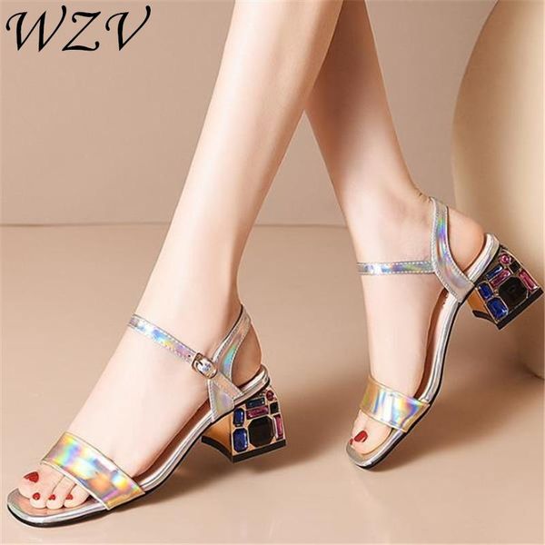 summer sandals color diamond high heels women shoes party open toe ladies ankle strap square s53, Black
summer sandals color diamond high heels women shoes party open toe ladies ankle strap square s53, Black