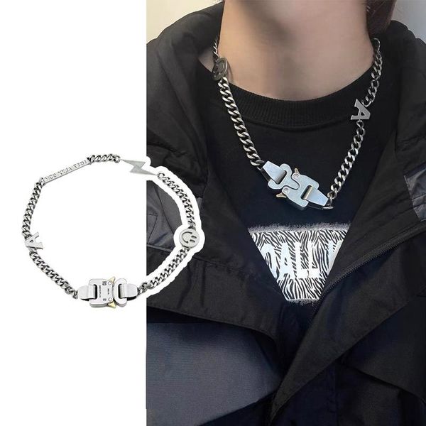 chains high street performance hero necklace titanium steel hip hop tide brand ins sweater t-shirt chain men and women, Silver
chains high street performance hero necklace titanium steel hip hop tide brand ins sweater t-shirt chain men and women, Silver