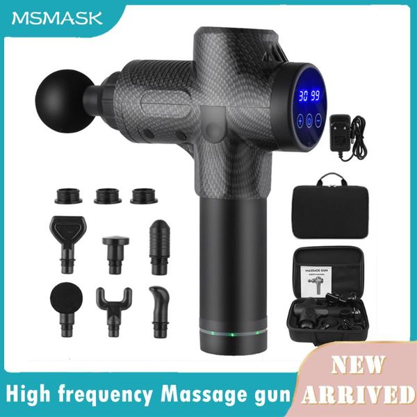 high frequency massage gun muscle relax percussion body relaxation for pain relief electric massager with suitcase
high frequency massage gun muscle relax percussion body relaxation for pain relief electric massager with suitcase