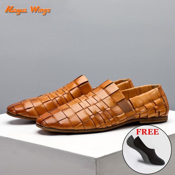 heye men's shoes handmade woven slip on british leather breathable business casual large size dress, Black
heye men's shoes handmade woven slip on british leather breathable business casual large size dress, Black