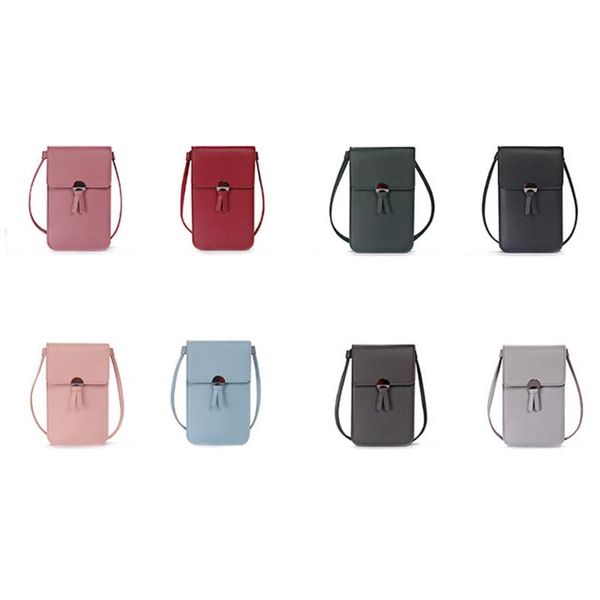storage bags mini crossbody cell phone pouch purse pu leather shoulder bag with touch screen window
storage bags mini crossbody cell phone pouch purse pu leather shoulder bag with touch screen window
