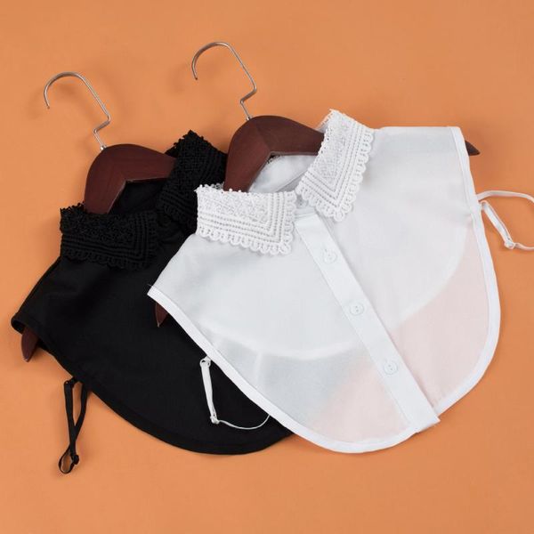bow ties autumn hollow fake collar for women female detachable collars lapel half shirt blouse dress decorative sweater flase, Black;gray
bow ties autumn hollow fake collar for women female detachable collars lapel half shirt blouse dress decorative sweater flase, Black;gray