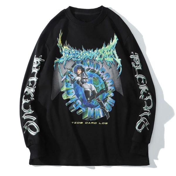men's hoodies & sweatshirts vintage autumn pullover men streetwear hip hop printing sweatshirt space girl print harajuku o-neck high st, Black
men's hoodies & sweatshirts vintage autumn pullover men streetwear hip hop printing sweatshirt space girl print harajuku o-neck high st, Black