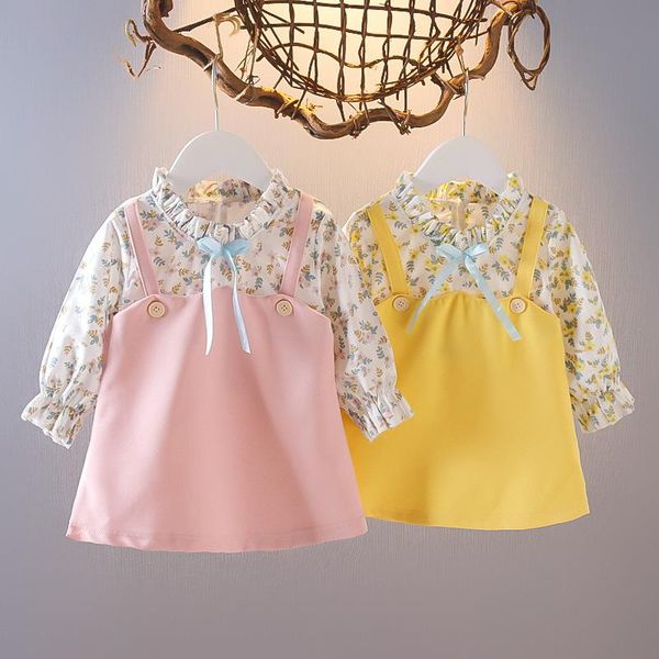girl's dresses toddler kids girls autumn full sleeve patchwor flower o-neck knee-length dress baby children casual clothes 6m-4y, Red;yellow
girl's dresses toddler kids girls autumn full sleeve patchwor flower o-neck knee-length dress baby children casual clothes 6m-4y, Red;yellow