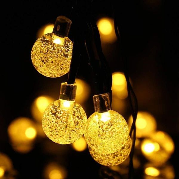 strings 6.5m 30 heads led outdoor waterproof solar bubble ball light string garden party christmas holiday crystal decoration lamp
strings 6.5m 30 heads led outdoor waterproof solar bubble ball light string garden party christmas holiday crystal decoration lamp