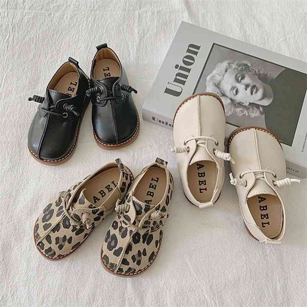 korean children shoes spring boys and girls retro leopard print leather shoes girl british wind round-headed bean single shoes 210329, Black
korean children shoes spring boys and girls retro leopard print leather shoes girl british wind round-headed bean single shoes 210329, Black