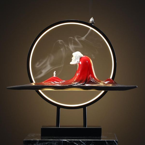 fragrance lamps backflow large incense burner lamp creative ceramic statue modern home decoration encensoir zen decor bk50xx
fragrance lamps backflow large incense burner lamp creative ceramic statue modern home decoration encensoir zen decor bk50xx
