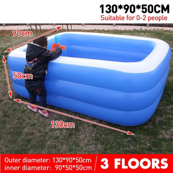 130*90*50cm 3-layer inflatable swimming pool children ocean baby bath swim tubs plus size large pvc kids pools & accessories
130*90*50cm 3-layer inflatable swimming pool children ocean baby bath swim tubs plus size large pvc kids pools & accessories