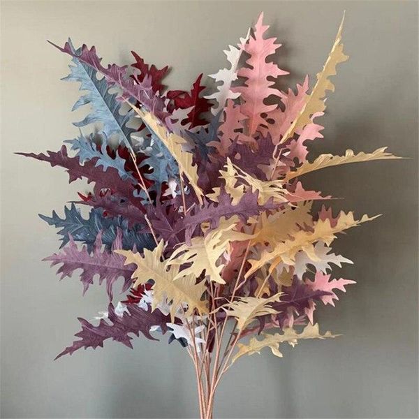 decorative flowers & wreaths 10pcs fake long stem coral leaf simulation autumn oak tree branch for wedding home artificial plants
decorative flowers & wreaths 10pcs fake long stem coral leaf simulation autumn oak tree branch for wedding home artificial plants