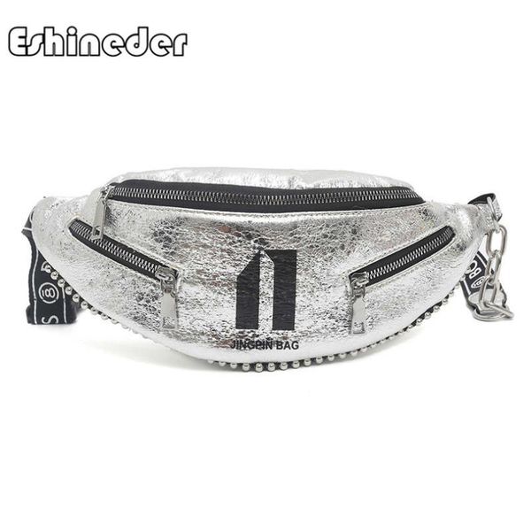waist bags eshineder women's casual bright surface messenger zippers leisure rivets shoulder belt bag
waist bags eshineder women's casual bright surface messenger zippers leisure rivets shoulder belt bag