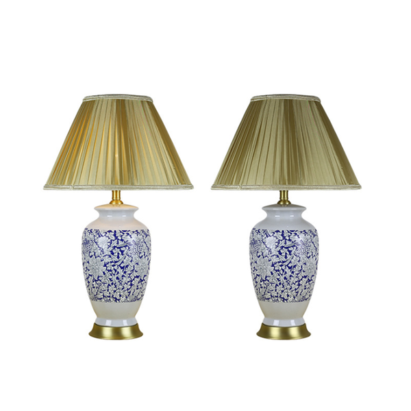 blue and white chinese ceramic table lamp foyer entrance study large porcelain modern desk light 74cm d56 lamps
blue and white chinese ceramic table lamp foyer entrance study large porcelain modern desk light 74cm d56 lamps