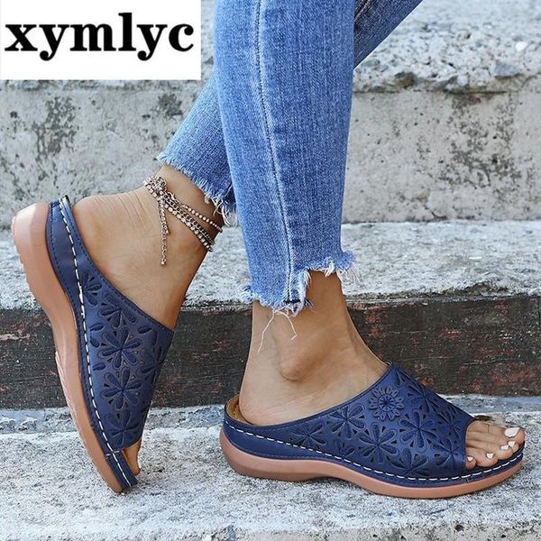 slippers women shoes pu leather flower wedges sandals woman casual flip flops sewing 2021 summer beach ladies, Black
slippers women shoes pu leather flower wedges sandals woman casual flip flops sewing 2021 summer beach ladies, Black