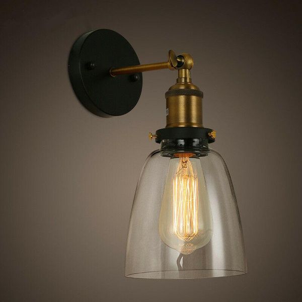 modern diy loft industrial vintage wall lamp glass shade light for bar coffee decor lighting fixture led suspension wa097
modern diy loft industrial vintage wall lamp glass shade light for bar coffee decor lighting fixture led suspension wa097