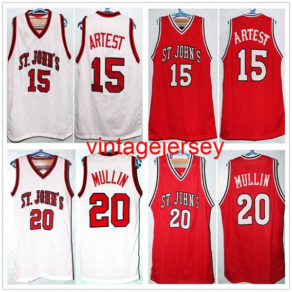 ron artest #15 basketball jersey chris mullin #20 walter berry #21 st. john's retro men's stitched custom number name jerseys, Black
ron artest #15 basketball jersey chris mullin #20 walter berry #21 st. john's retro men's stitched custom number name jerseys, Black