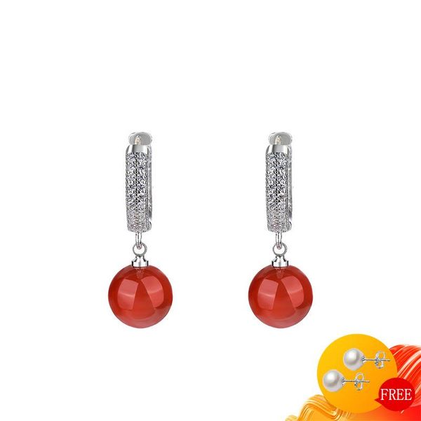vintage women earrings 925 silver jewelry with created red agate zircon gemstone drop earring for wedding engagement party gift dangle & cha
vintage women earrings 925 silver jewelry with created red agate zircon gemstone drop earring for wedding engagement party gift dangle & cha