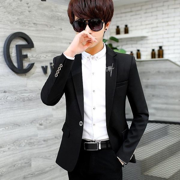 men's suits & blazers summer short black blazer men casual office suit jackets slim fit 2021 buttons vestido tailored jj60xx, White;black
men's suits & blazers summer short black blazer men casual office suit jackets slim fit 2021 buttons vestido tailored jj60xx, White;black