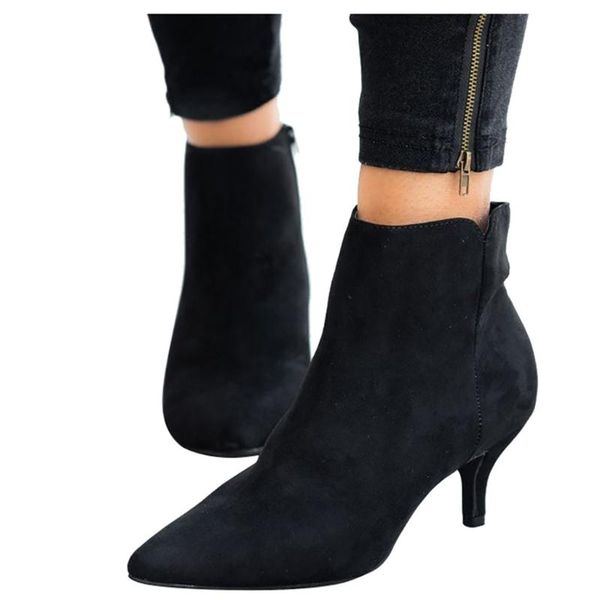 boots sagace women thin med heels zipper ankle booties female fashion shoes 2021 spring autumn botas feminina, Black
boots sagace women thin med heels zipper ankle booties female fashion shoes 2021 spring autumn botas feminina, Black