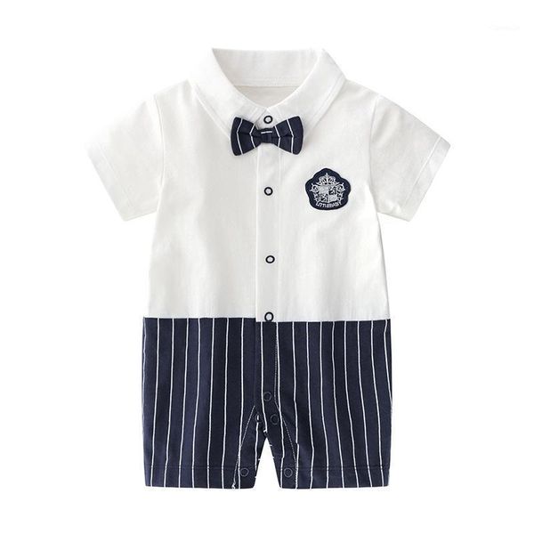 baby boys jumpsuit summer short sleeve cotton one-piece coverall spring fall outfit 0-18 months born rompers, Blue
baby boys jumpsuit summer short sleeve cotton one-piece coverall spring fall outfit 0-18 months born rompers, Blue