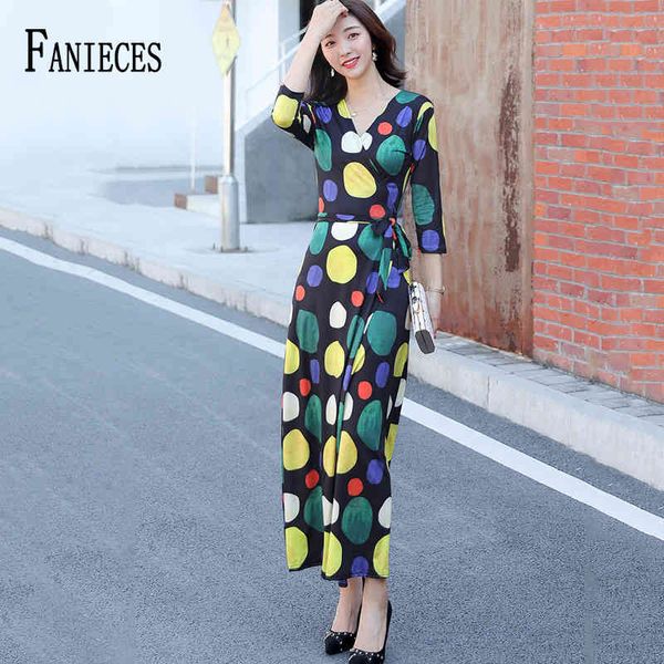 spring autumn woman dresses beachwear korean v-neck tie waist long fashion print wrap dress vestido de mulher 210520, Black;gray
spring autumn woman dresses beachwear korean v-neck tie waist long fashion print wrap dress vestido de mulher 210520, Black;gray