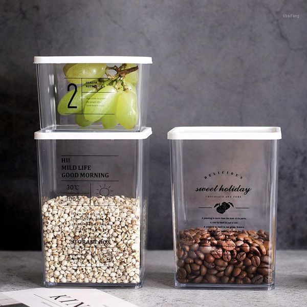 storage bottles & jars nordic sealed containers kitchen food box creative tank clear container organizer
storage bottles & jars nordic sealed containers kitchen food box creative tank clear container organizer