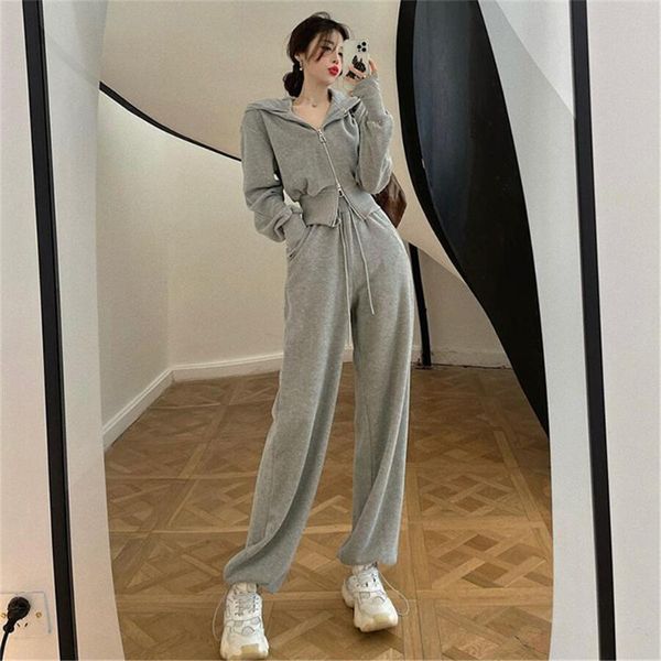women's two piece pants hoodie two-piece sportswear jogging fitness suit zipper sweatshirt straight outfit spring and autumn casual wea, White
women's two piece pants hoodie two-piece sportswear jogging fitness suit zipper sweatshirt straight outfit spring and autumn casual wea, White