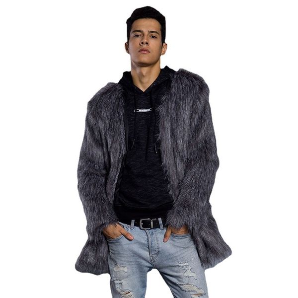 black long fluffy men s fur coat high-quality stand-up collar retro comfortable fashion travel commuting
black long fluffy men s fur coat high-quality stand-up collar retro comfortable fashion travel commuting