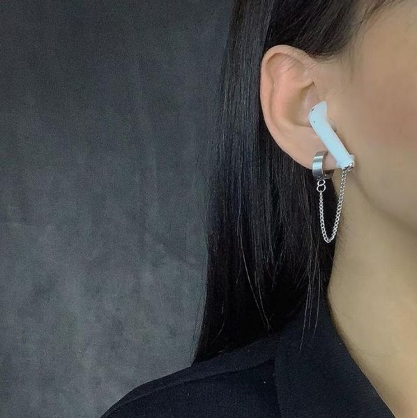 headset earrings stud bluetooth wireless earphones protective pods ear chain men's and women's bones clamp no holes, Golden;silver
headset earrings stud bluetooth wireless earphones protective pods ear chain men's and women's bones clamp no holes, Golden;silver