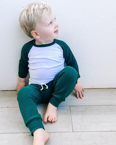 clothing sets 6m-4y toddler kids baby boy clothes long sleeve t-shirt +pants 2pcs knitted set fall spring outfits1, White
clothing sets 6m-4y toddler kids baby boy clothes long sleeve t-shirt +pants 2pcs knitted set fall spring outfits1, White