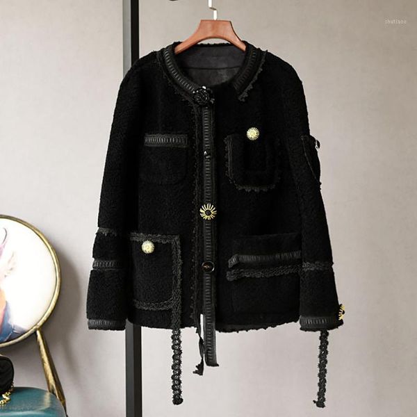 women's wool & blends elegant glitter beading button cashmere coat women patchwork casual long sleeve o-neck straight autumn winter bla, Black
women's wool & blends elegant glitter beading button cashmere coat women patchwork casual long sleeve o-neck straight autumn winter bla, Black