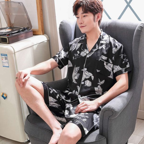 satine thoshine brand men late night clothing pyjamas sets from t-shirt and shorts men's print pajamas nightwear loungewear buttons clo, Black;brown
satine thoshine brand men late night clothing pyjamas sets from t-shirt and shorts men's print pajamas nightwear loungewear buttons clo, Black;brown