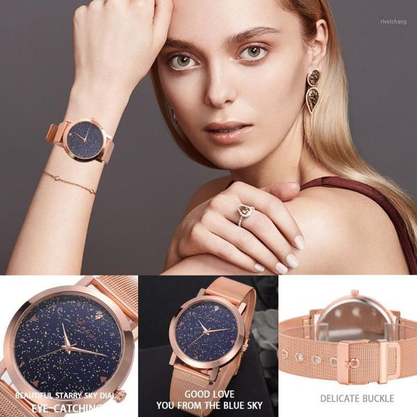wristwatches lvpai casual clock lovers girl wrist watch relogio starry women watches steel quartz ladies rose bracelet, Slivery;brown
wristwatches lvpai casual clock lovers girl wrist watch relogio starry women watches steel quartz ladies rose bracelet, Slivery;brown