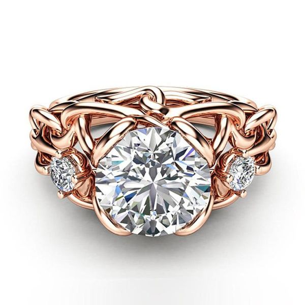 wedding rings silver color ring european rose gold vine white crystal engagement tail for gift women cz party jewelry, Slivery;golden
wedding rings silver color ring european rose gold vine white crystal engagement tail for gift women cz party jewelry, Slivery;golden