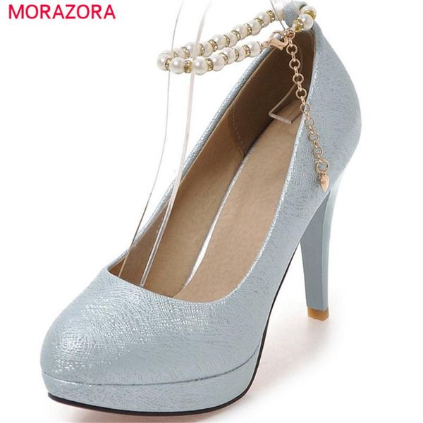 dress shoes morazora 2021 fashion platform extreme high heels round toe with buckle thin heel wedding women pumps, Black
dress shoes morazora 2021 fashion platform extreme high heels round toe with buckle thin heel wedding women pumps, Black