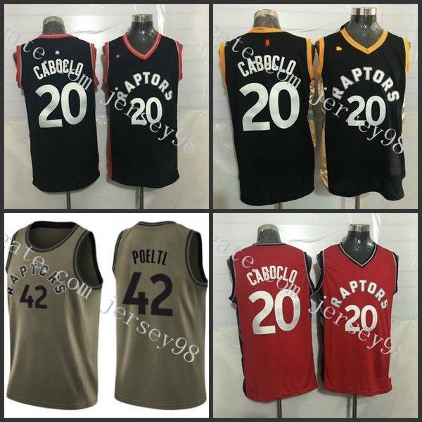 toronto raptors men #42 jakob poeltl #20 bruno caboclo retro basketball jersey, Black
toronto raptors men #42 jakob poeltl #20 bruno caboclo retro basketball jersey, Black