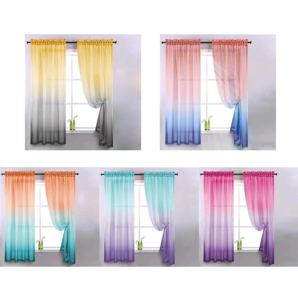 gradient curtains for living room bedroom voile sheer fabric drapes panels home creative design decoration curtain &
gradient curtains for living room bedroom voile sheer fabric drapes panels home creative design decoration curtain &