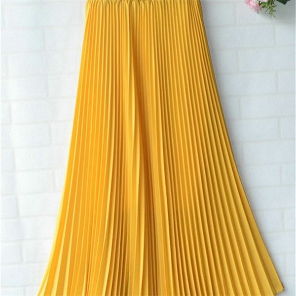 autumn & summer arrival solid color chiffon pleated half-length skirt wild drape accordion pleats 210527, Black
autumn & summer arrival solid color chiffon pleated half-length skirt wild drape accordion pleats 210527, Black