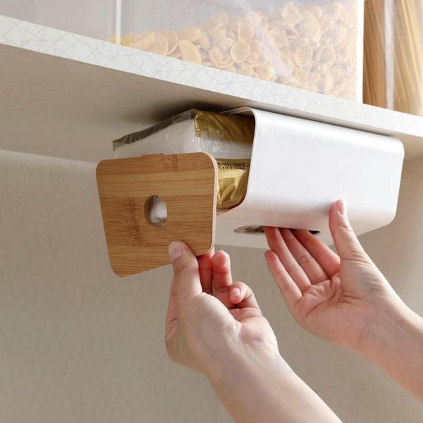 tissue boxes & napkins wall plastic napkin dispenser storage box self adhesive holder with bamboo covers home decorations
tissue boxes & napkins wall plastic napkin dispenser storage box self adhesive holder with bamboo covers home decorations