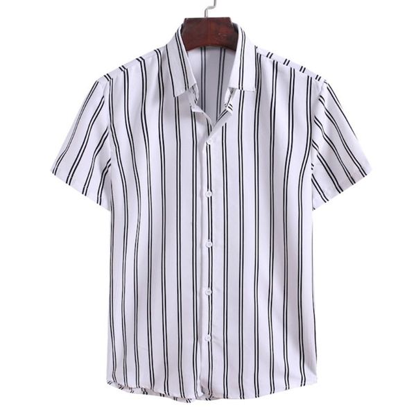 men's casual shirts 2021 -selling shirt short-sleeved stripes summer lapel chic loose street fashion plus size clothing -3xl, White;black
men's casual shirts 2021 -selling shirt short-sleeved stripes summer lapel chic loose street fashion plus size clothing -3xl, White;black