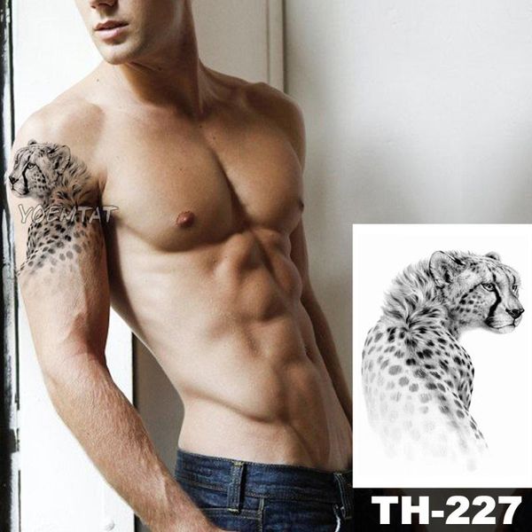 temporary tattoos waterproof tattoo sticker sketch realistic leopard pattern animals water transfer body art flash fake tatoo
temporary tattoos waterproof tattoo sticker sketch realistic leopard pattern animals water transfer body art flash fake tatoo