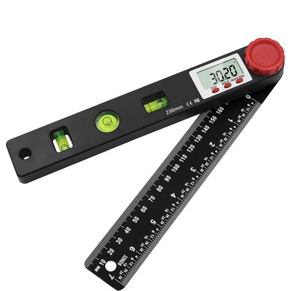 professional hand tool sets 230mm 4 in 1 digital display goniometer angle ruler level general woodworking
professional hand tool sets 230mm 4 in 1 digital display goniometer angle ruler level general woodworking