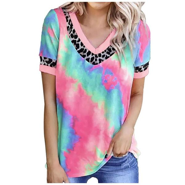 women's blouses & shirts gradient printing womens summer and short sleeve plus size tie-dye women casual blusas mujer de moda 2021, White
women's blouses & shirts gradient printing womens summer and short sleeve plus size tie-dye women casual blusas mujer de moda 2021, White