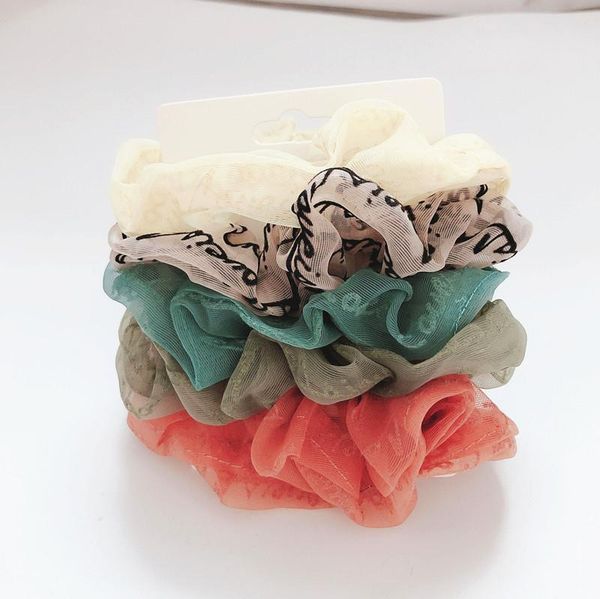 5pcs hair band accessories chiffon scrunchy for women letters print snow yarn scrunchies girl flower fabrics elastic
5pcs hair band accessories chiffon scrunchy for women letters print snow yarn scrunchies girl flower fabrics elastic