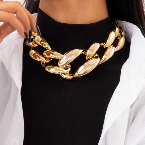 chains the hip hop chunky thick plastic material choker necklace women punk exaggerated short clavicle necklaces jewelry gift 2021, Silver
chains the hip hop chunky thick plastic material choker necklace women punk exaggerated short clavicle necklaces jewelry gift 2021, Silver