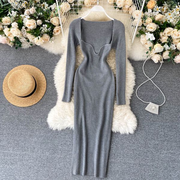 propcm dresses for women strapless ribbed knitted bodycon dress women winter long sleeve midi sweater clothes, Black;gray
propcm dresses for women strapless ribbed knitted bodycon dress women winter long sleeve midi sweater clothes, Black;gray