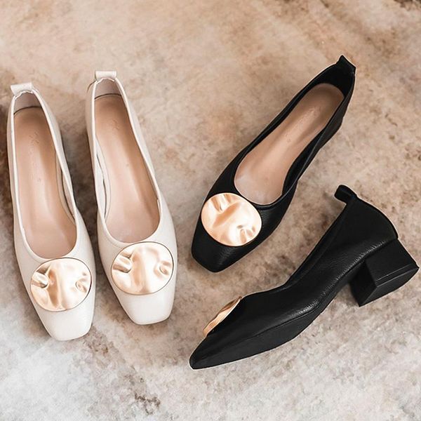 women soft leather square toe pumps block heel croco-effect summer party low dress shoes u289, Black
women soft leather square toe pumps block heel croco-effect summer party low dress shoes u289, Black