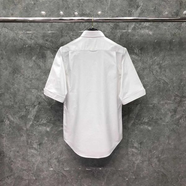 men's casual shirts 2021 fashion brand men slim white short sleeve shirt oxford middle striped cotton summer clothing, White;black
men's casual shirts 2021 fashion brand men slim white short sleeve shirt oxford middle striped cotton summer clothing, White;black