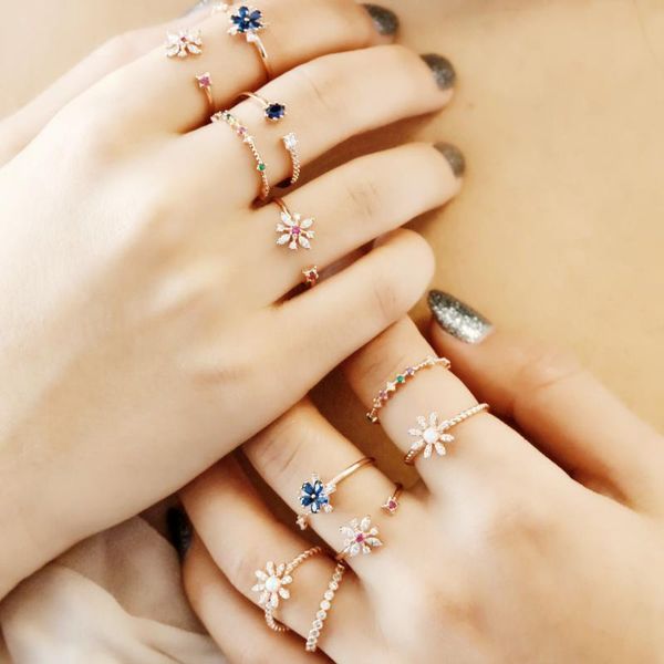 wedding rings bloom flower jewelry collection colorful dainty cute flowers design open adjust midi fashion elegance women girl 2021, Slivery;golden
wedding rings bloom flower jewelry collection colorful dainty cute flowers design open adjust midi fashion elegance women girl 2021, Slivery;golden